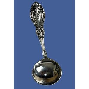 Springtime‎ Stainless Steel Gravy Ladle Floral Vintage Sauce Spoon 60s Bloomcore